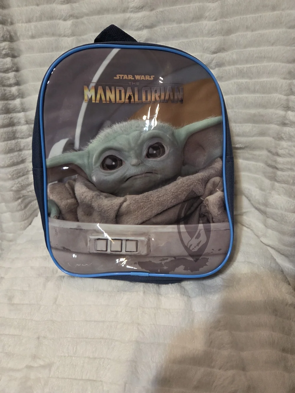 Star Wars Grogu Kids Blue Backpack